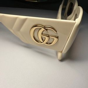 Cream Gucci Sunglasses